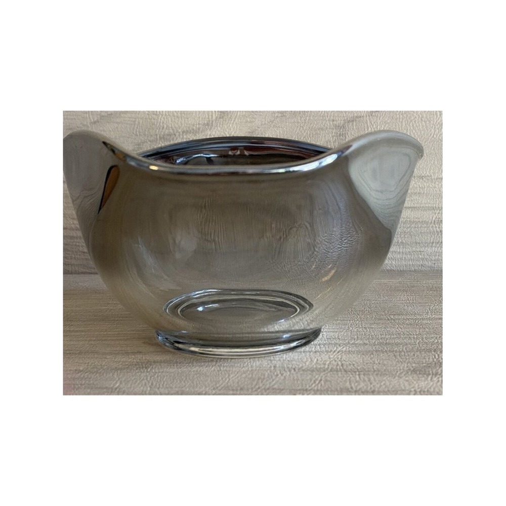 Dorothy Thorpe Silver Fade Triangular Nut Dish Chip N Dip Replacement Bowl